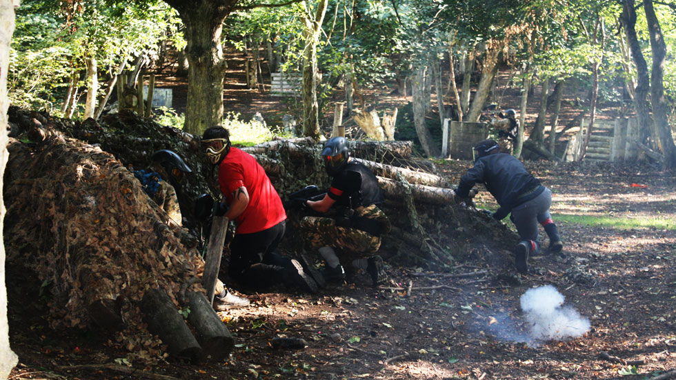 paintball barricade