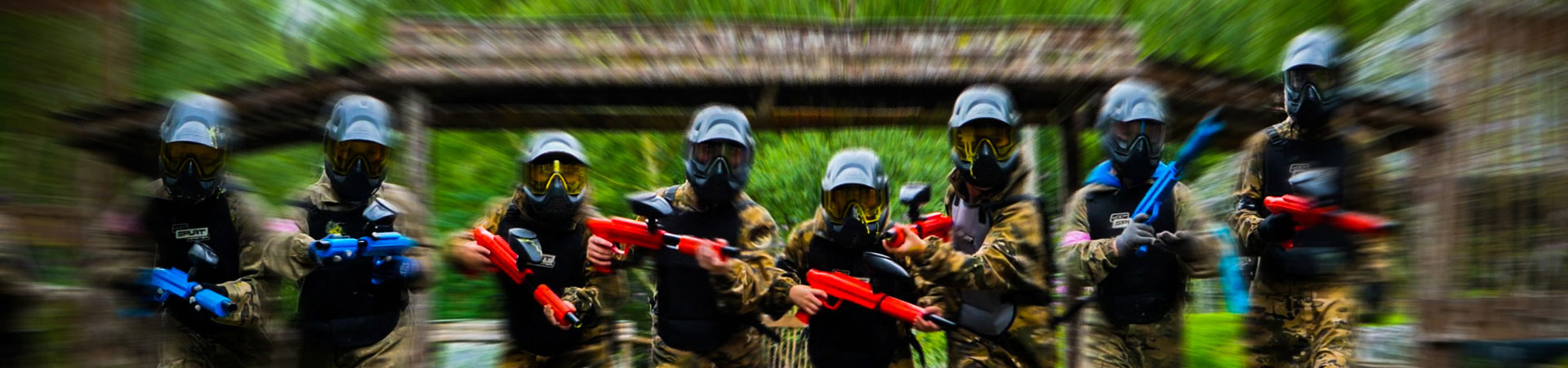 kids mini paintballing