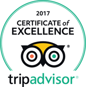 tripadvisor certificate of excellence 2017